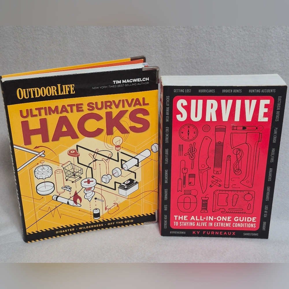 Survival Book Bundle – 2 Books for the Price of 1! - New